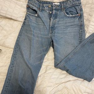 Zara straight leg jeans